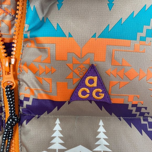 Rare Vintage Nike ACG x Pendleton 2008 Collection Lipstop Down Vest Mens Size XS - Picture 4 of 9